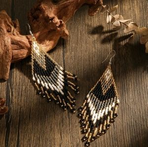 Bohemian Beaded Earrings